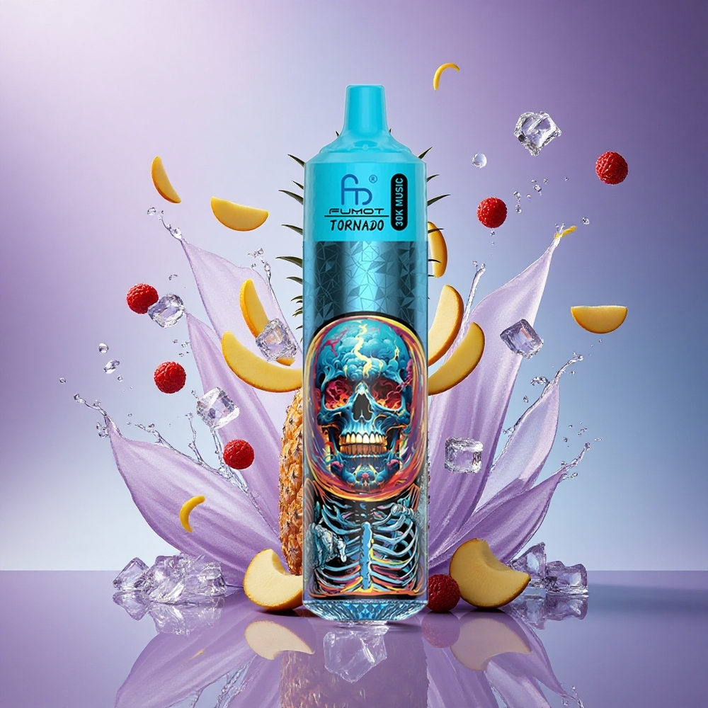 Fumot Randm Tornado 30000 Puffs Abacaxi Gelo 30mL 5 nicotina 600mAh