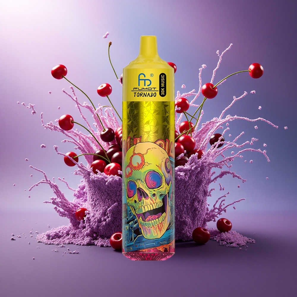 Fumot Randm Tornado 30000 Puffs Cereja Coque 30mL 5 nicotina 600mAh