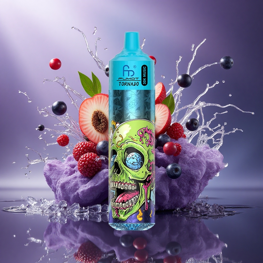 Fumot Randm Tornado 30000 Puffs Gelo Negro 30mL 5 nicotina 600mAh