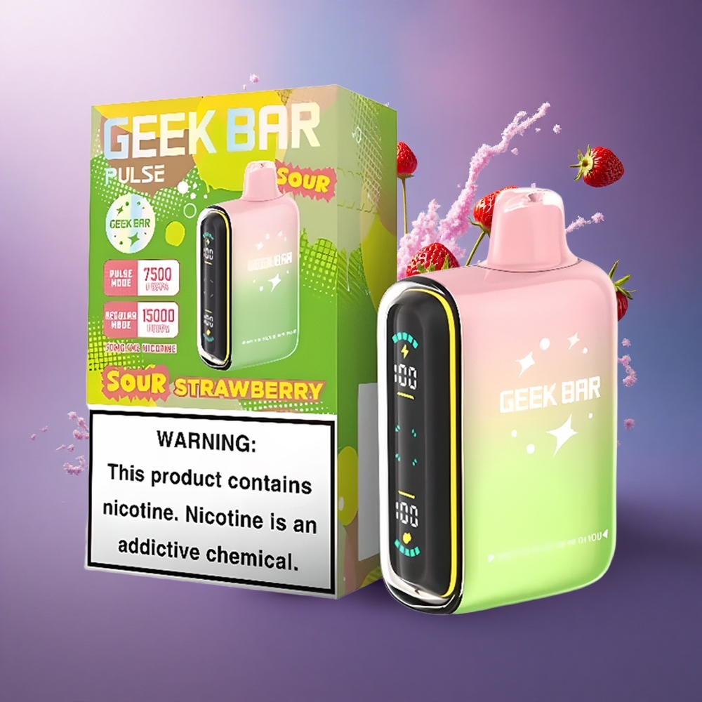 GEEK BAR Pulse 15000 Puffs Edição Azeda - 16ML - Nicotina 5 - 650mAh