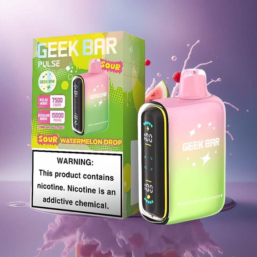 GEEK BAR Pulse 15000 Puffs Edição Azeda - 16ML - Nicotina 5 - 650mAh