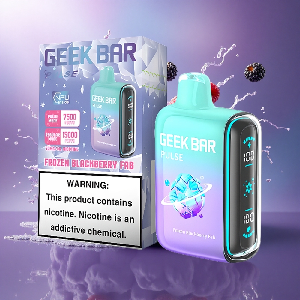 GEEK BAR Pulse 15000 Puffs Edição Congelada 16ML 5 Nicotina 650mAh