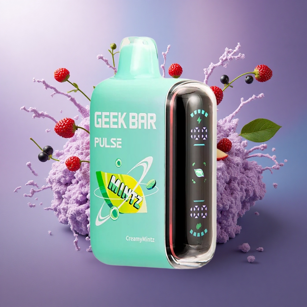 GEEK BAR Pulse 15000 Puffs Edição Mintz com Nicotina a 5 e Bateria de 650 mAh