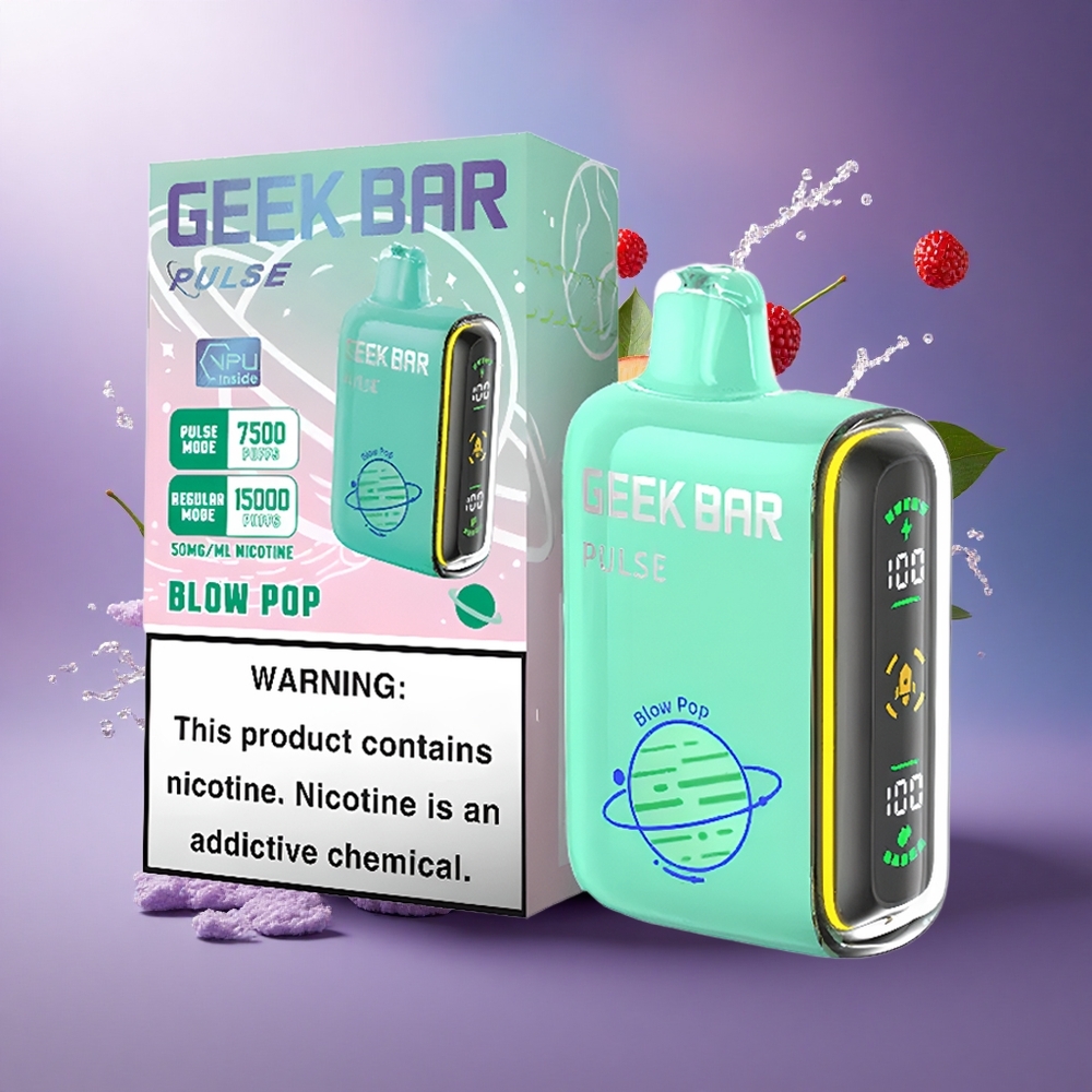 GEEK BAR Pulse 15000 Puffs Edição Planeta 16ML Nicotina 5 650mAh