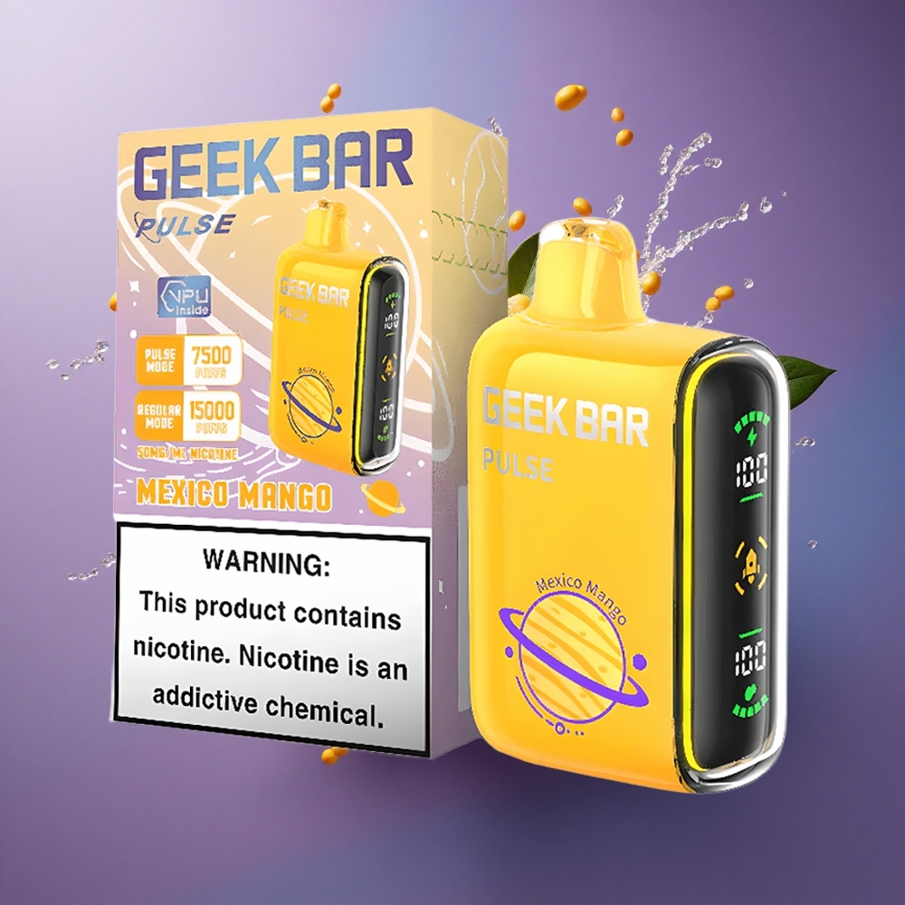 GEEK BAR Pulse 15000 Puffs Edição Planeta 16ML Nicotina 5 650mAh