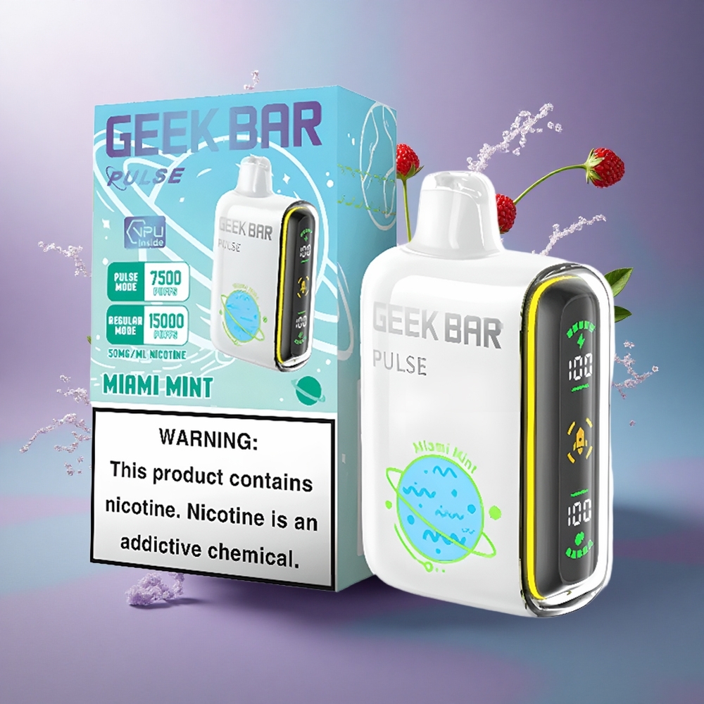 GEEK BAR Pulse 15000 Puffs Edição Planeta 16ML Nicotina 5 650mAh
