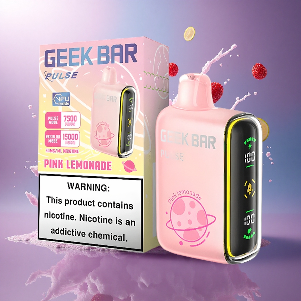 GEEK BAR Pulse 15000 Puffs Edição Planeta 16ML Nicotina 5 650mAh