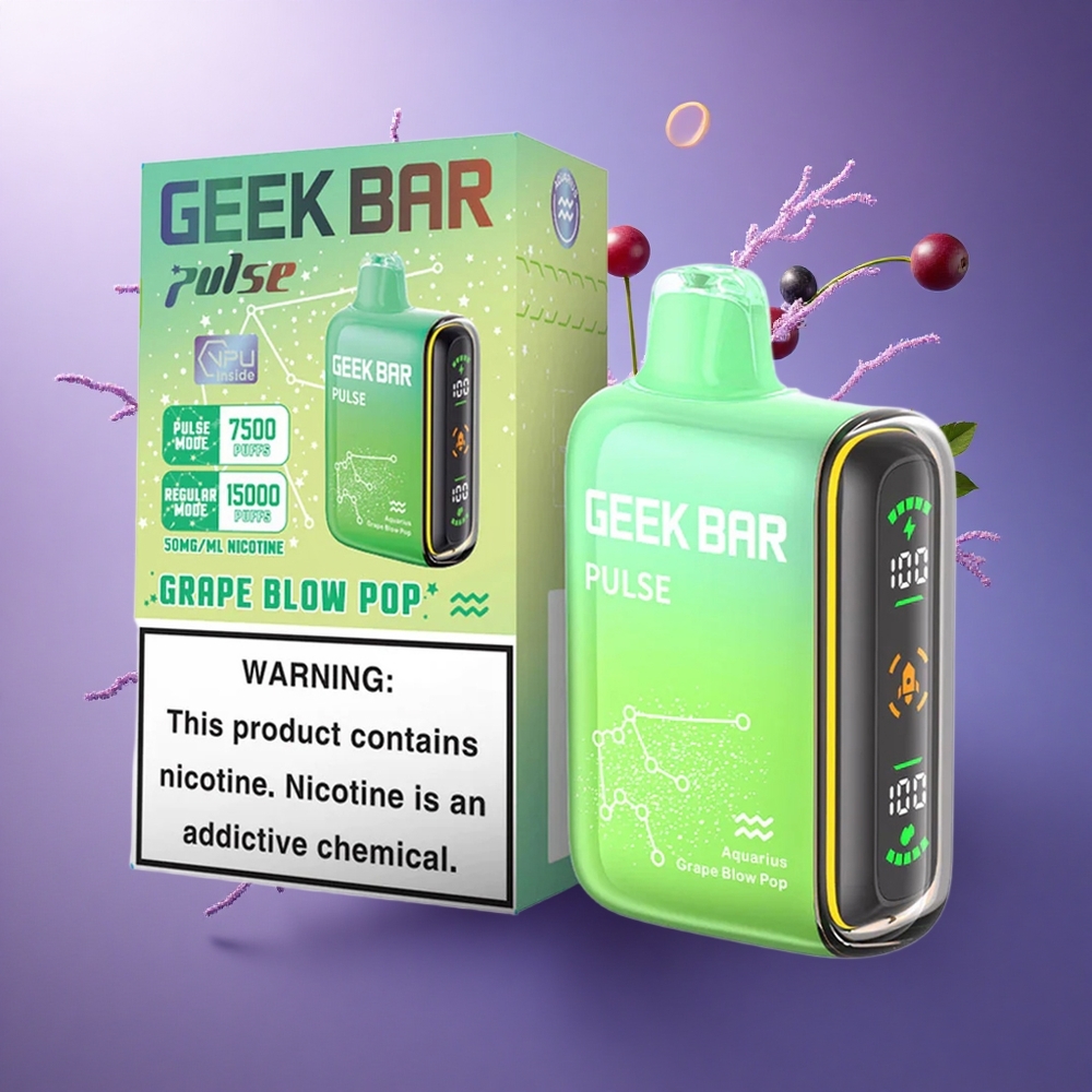GEEK BAR Pulse 15000 Puffs Edição Zodíaco 16ML Nicotina 5 650mAh