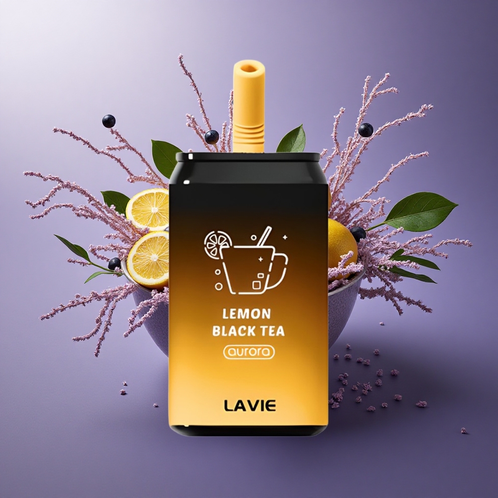 Lavie Aurora 11000 Puffs Chá Preto Limão 22ML 650mAh