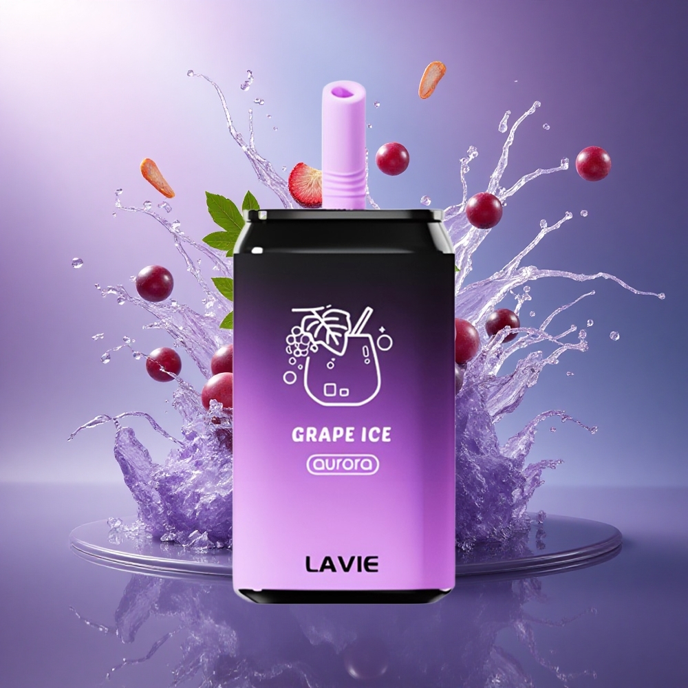 Lavie Aurora 11000 Puffs Gelo de Uva 650mAh 22ML