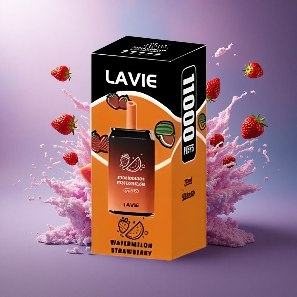 Lavie Aurora 11000 Puffs Morango Melancia 5 Nicotina 650mAh