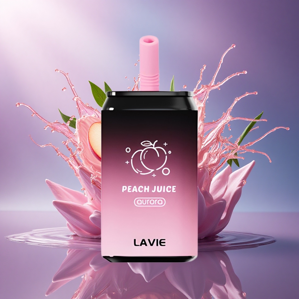 Lavie Aurora 11000 Puffs Suco de Pêssego 22ML Tipo C 650mAh