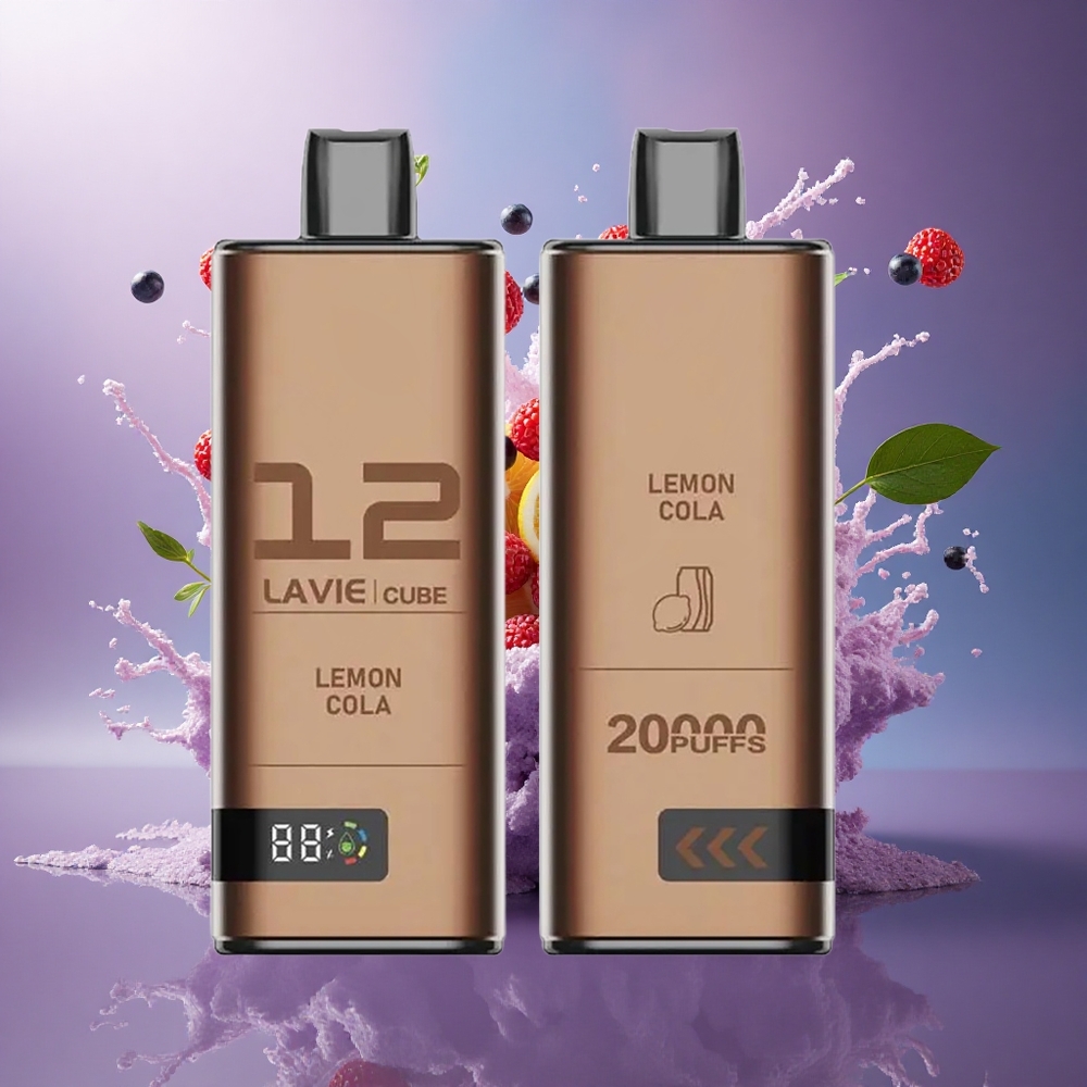 Lavie Cube 20000 Puffs Limão Cola 600mAh 28ML