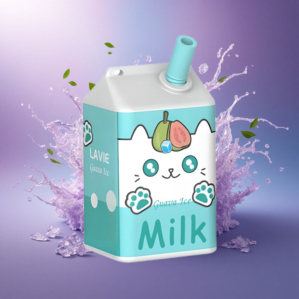 Lavie Milk 7000 Puffs Goiaba Gelo 600mAh 16ML
