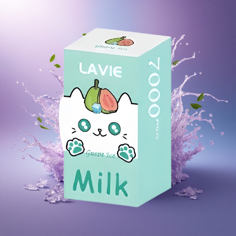 Lavie Milk 7000 Puffs Goiaba Gelo 600mAh 16ML
