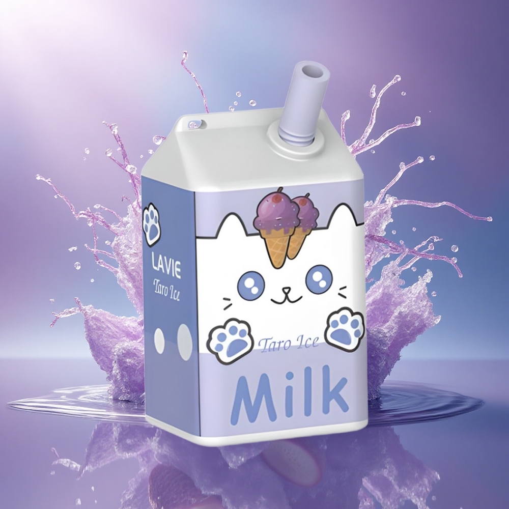 Lavie Milk 7000 Puffs Sorvete de Taro 600mAh