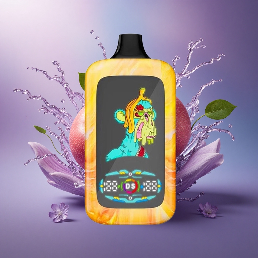 Fumot Digital Monkey 20000/40000 Puffs Maçã Dupla com Dual Mesh Coil e 850mAh