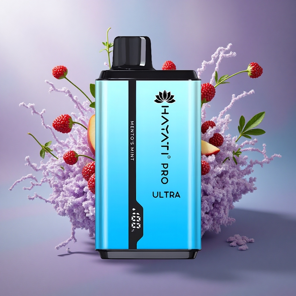 Hayati Pro Ultra 15000 Puffs MentoS Hortelã com 850mAh e 2 Nicotina