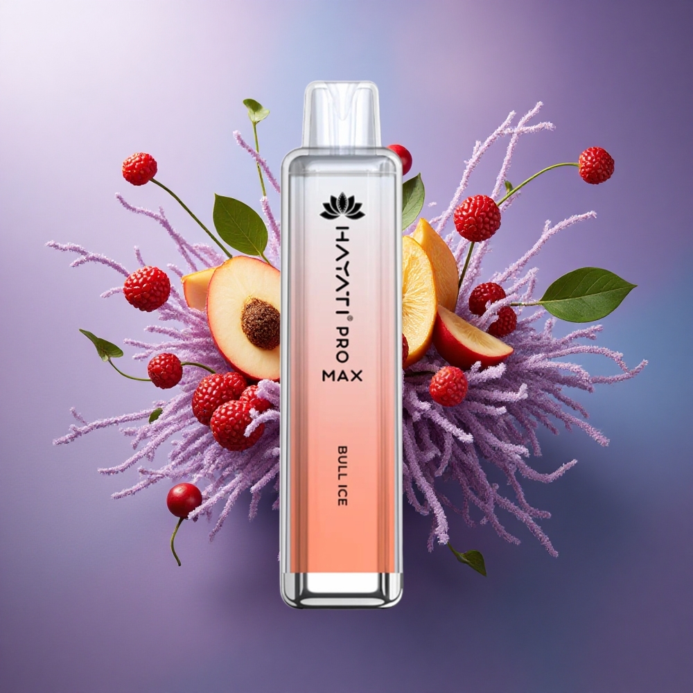 Hayati Pro Max 4000 Puffs Gelo do Touro Recarregável 1400mAh