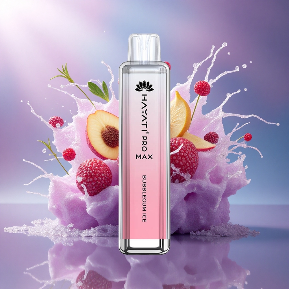 Hayati Pro Max 4000 Puffs Goma de Mascar Gelado com 5 Nicotina e 1400mAh