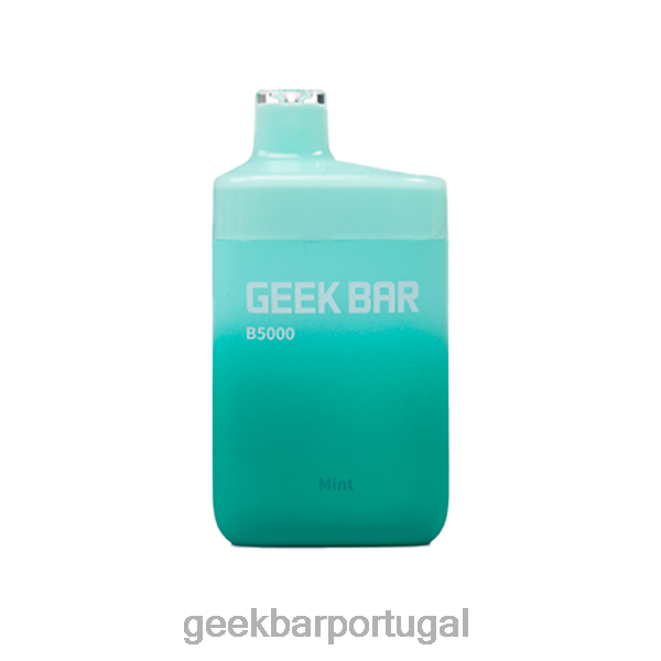Geek Bar Sabores - Geek Bar b5000 descartável FTF0432 hortelã
