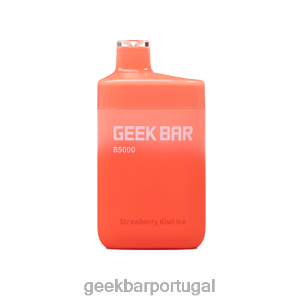 Geek Bar Vapor - Geek Bar b5000 descartável FTF0435 gelo de morango e kiwi
