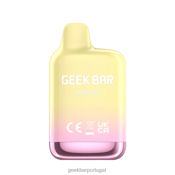 Geek Bar Vape Sabores - Geek Bar Meloso mini vape descartável FTF04150 gelo de pêssego