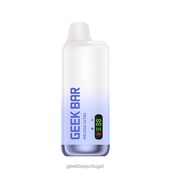 Geek Bar Vapor - Geek Bar Meloso vape ultra descartável FTF0485 gelo azul