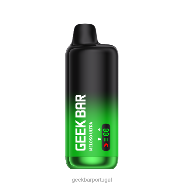 Geek Bar Vapor - Geek Bar Meloso vape ultra descartável FTF0495 gelo de chá verde