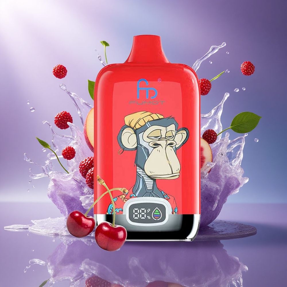 Fumot Tornado Digital Box 12000 Puffs Gelado Digital Tipo-C 550mAh Mesh