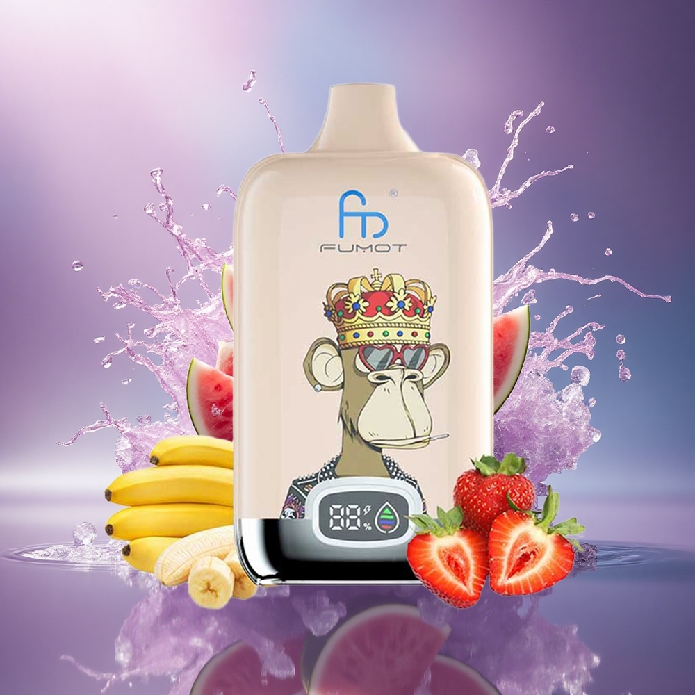 Fumot Tornado Digital Box 12000 Puffs Melancia Gelo 550mAh Mesh