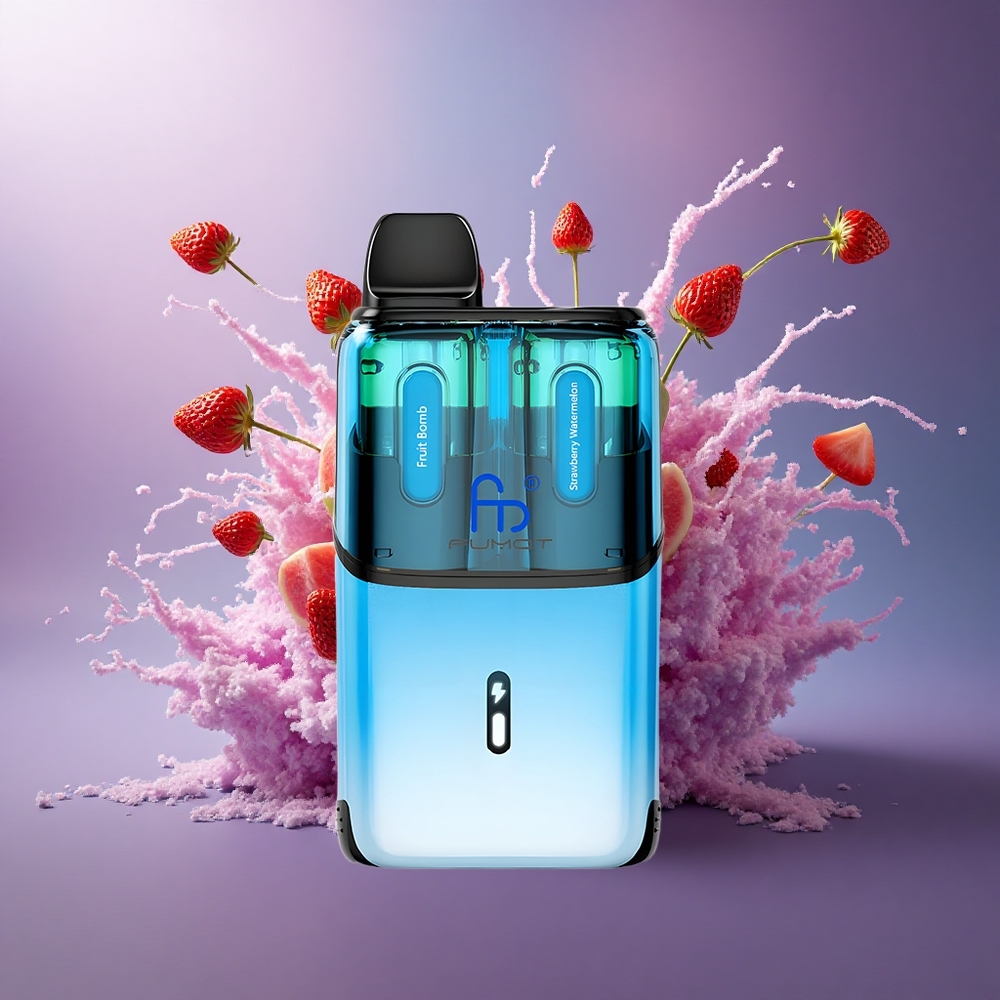 Fumot Ultra T32000 Puffs Bomba de Frutas - Morango Melancia com 20mg de Nicotina e 800mAh