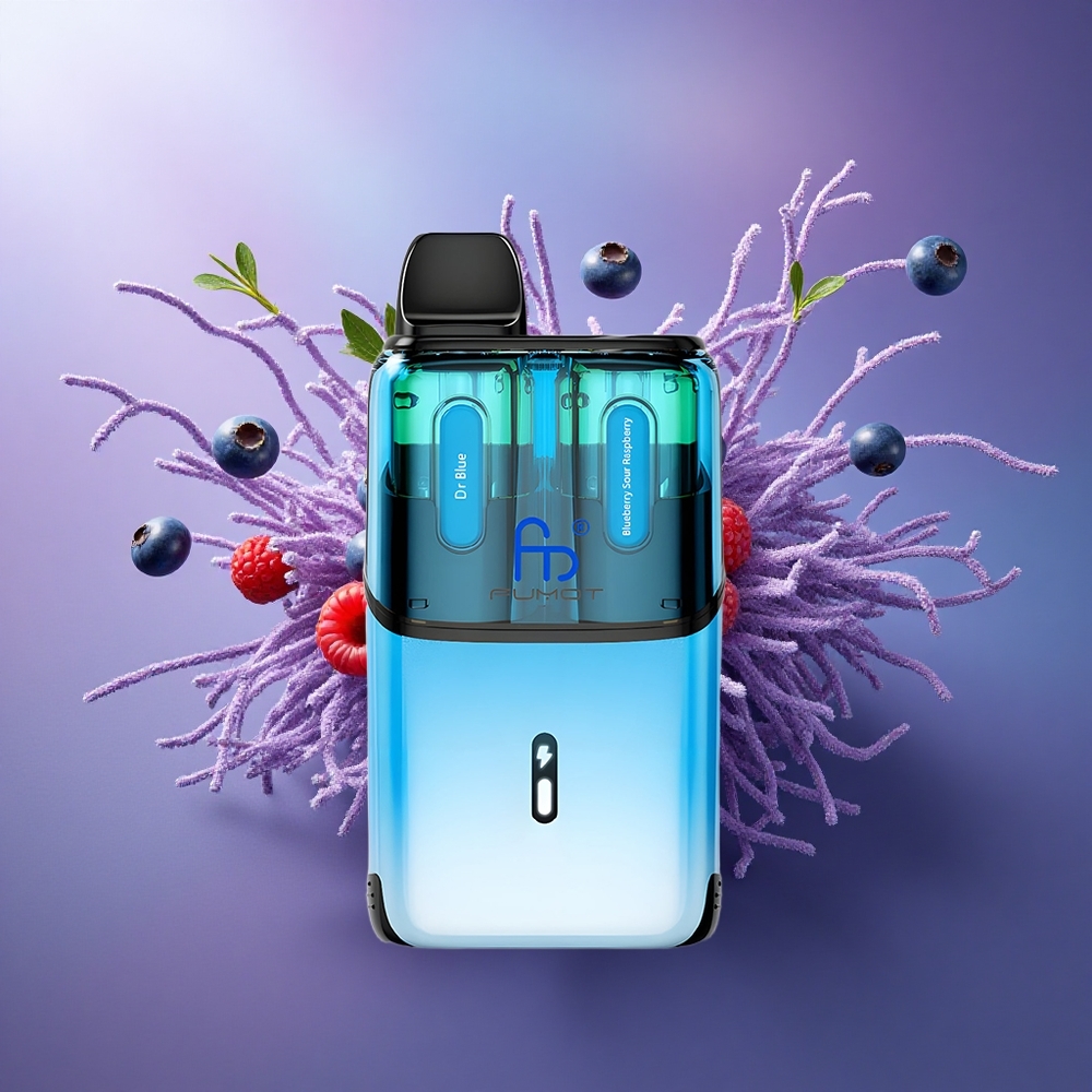 Fumot Ultra T32000 Puffs Dr Blue - Mirtilo Azedo Framboesa com 20mg de Nicotina e 800mAh