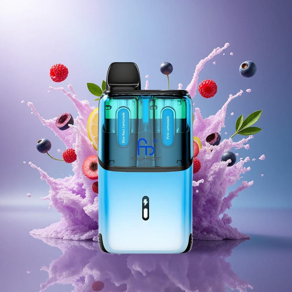 Fumot Ultra T32000 Puffs Limão Rosa com Framboesa Azul - 24ml 20mg Nicotina 800mAh