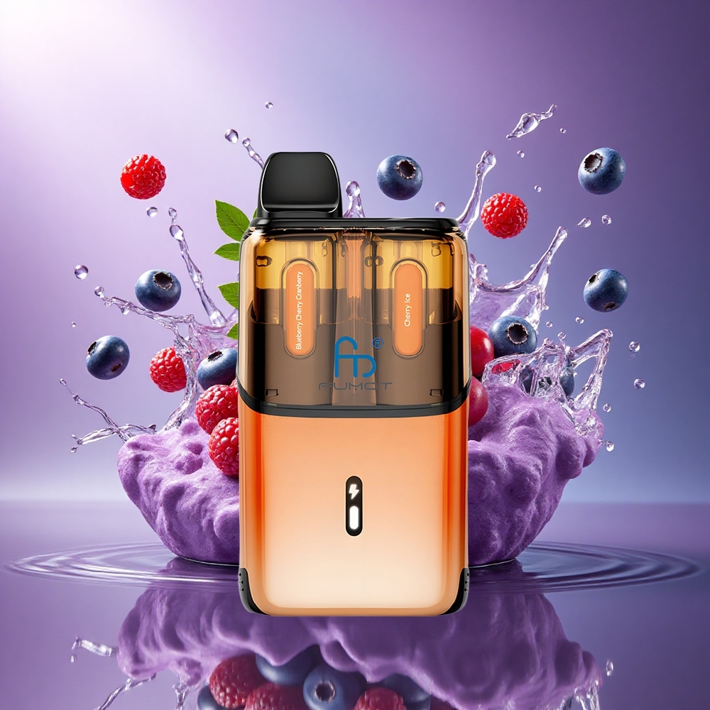 Fumot Ultra T32000 Puffs Mirtilo Cereja Cranberry - Cereja Gelo com 20mg de Nicotina e 800mAh