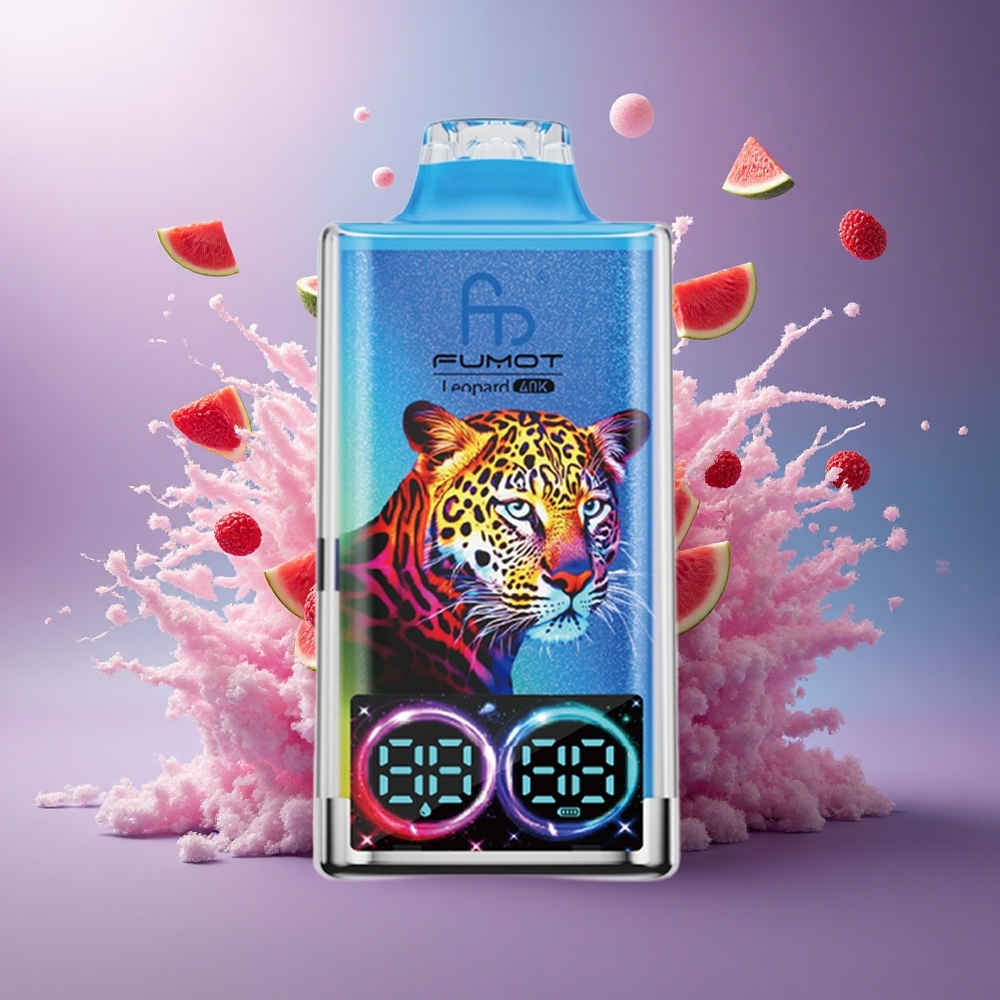 Fumot Leopard 40K Puffs Chiclete de Melancia com 5 Nicotina e 700mAh