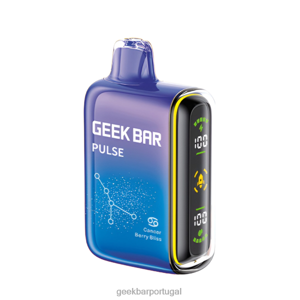 Geek Bar Nicotina - Geek Bar Pulse vaporizador descartável de 15k FTF0447 felicidade da baga do câncer