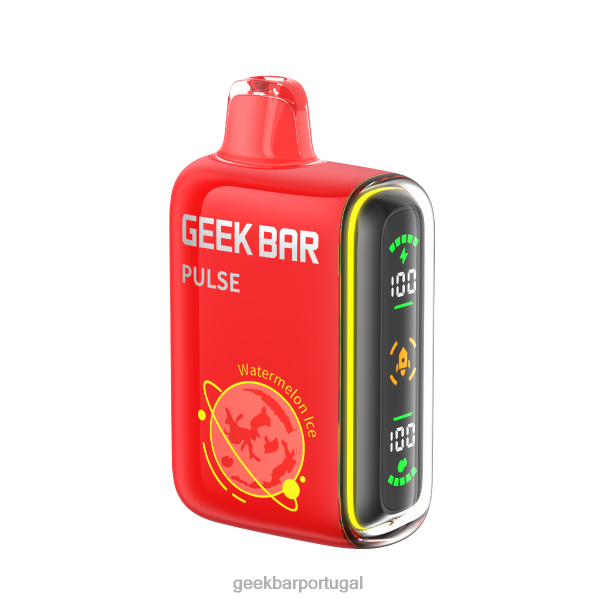 Geek Bar Nicotina - Geek Bar Pulse vaporizador descartável de 15k FTF0467 gelo de melancia