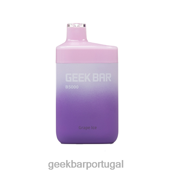 Geek Bar Vape Flavors - Geek Bar b5000 descartável FTF0428 gelo de uva