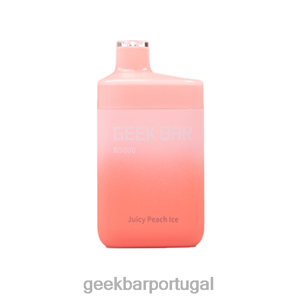 Geek Bar Vape Sabores - Geek Bar b5000 descartável FTF0430 suculento gelo de pêssego