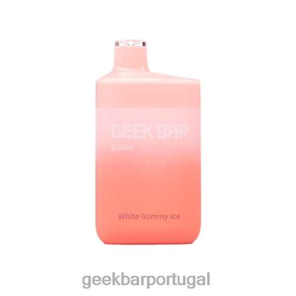 Geek Bar Vape Sabores - Geek Bar b5000 descartável FTF0440 gelo de goma branco