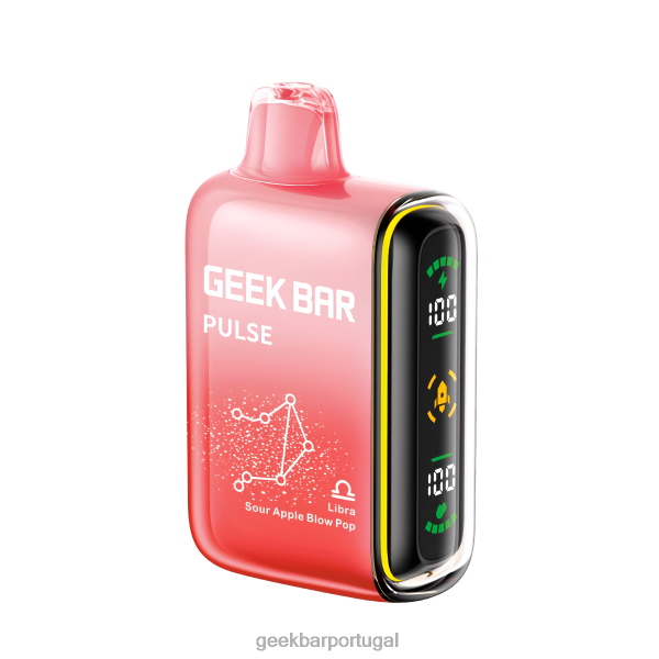 Geek Bar Comprar - Geek Bar Pulse vaporizador descartável de 15k FTF0453 libra maçã azeda golpe pop